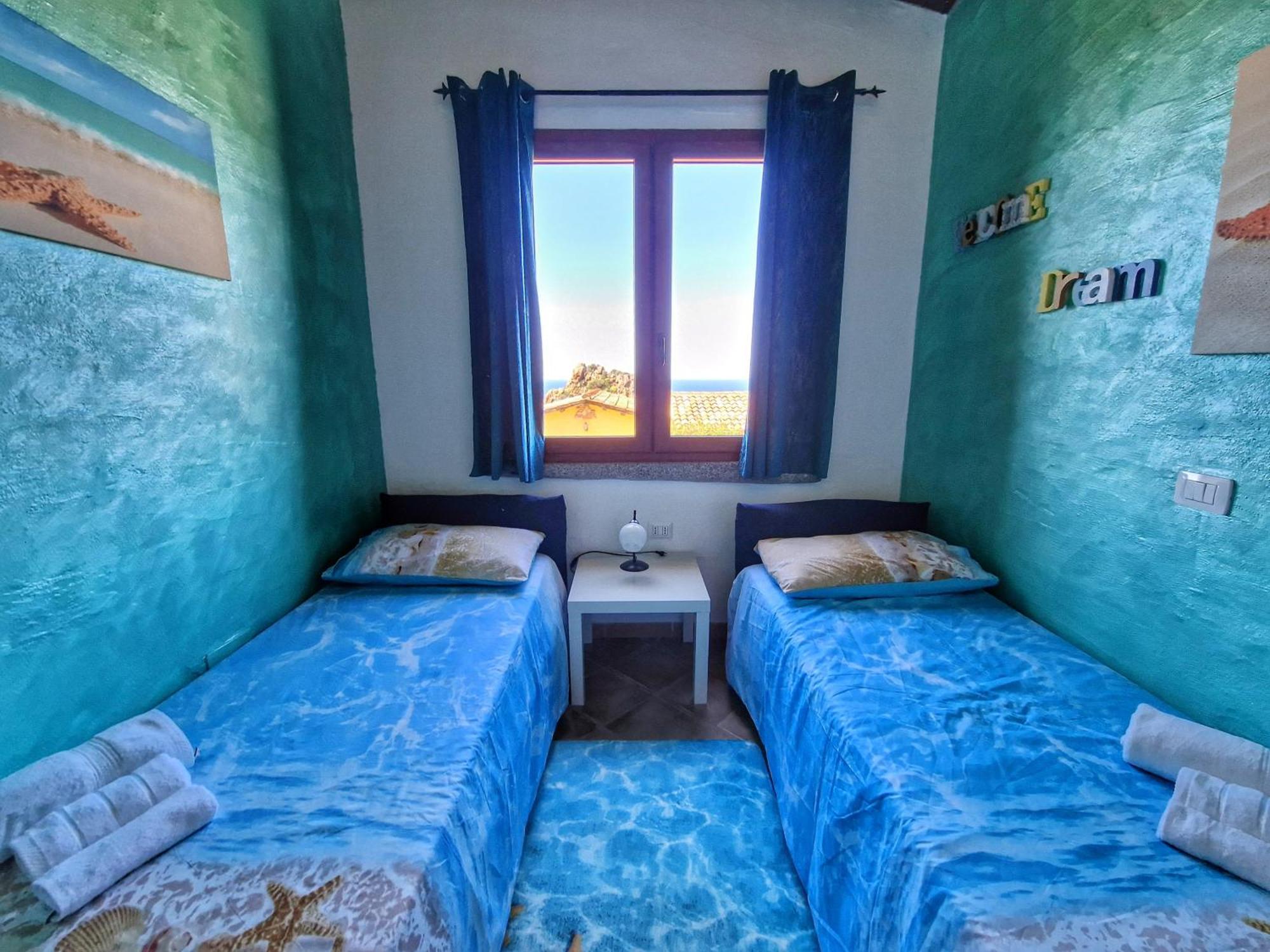 La Perla E Le Conchiglie Tanca Piras Vista Mare Villa Nebida Eksteriør billede