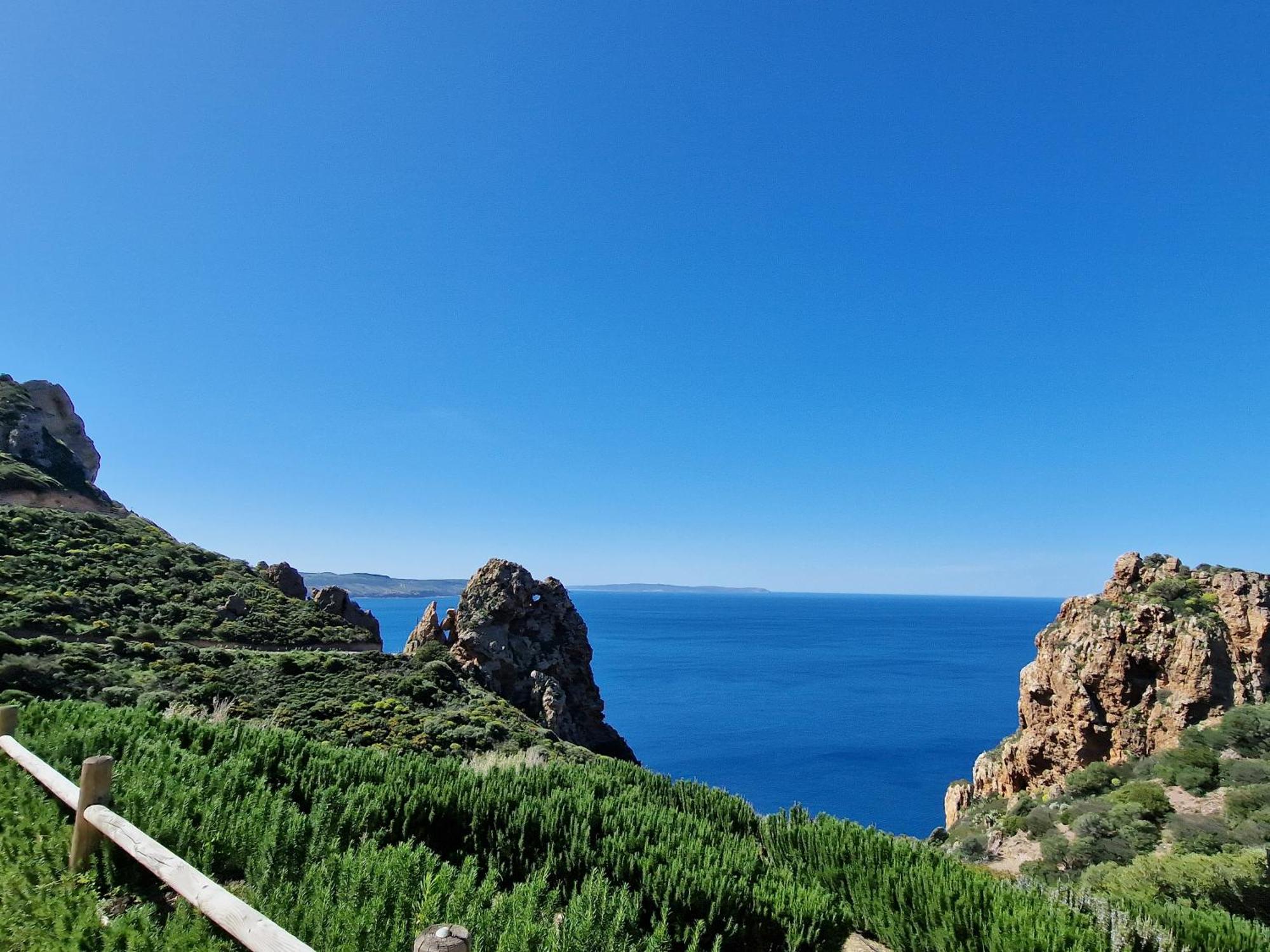 La Perla E Le Conchiglie Tanca Piras Vista Mare Villa Nebida Eksteriør billede
