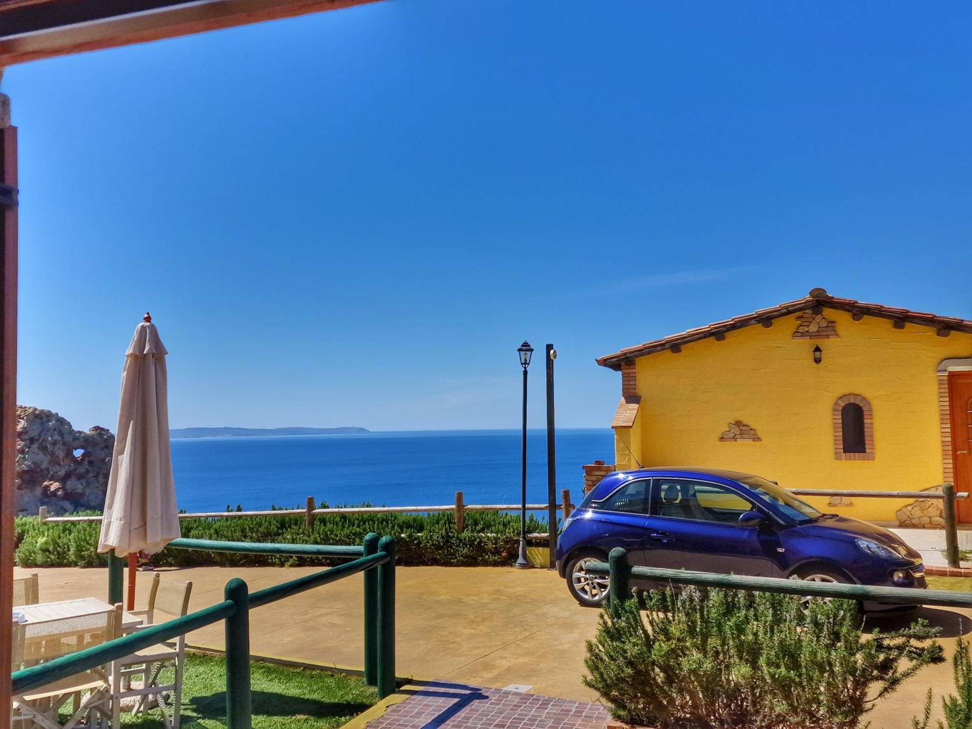 La Perla E Le Conchiglie Tanca Piras Vista Mare Villa Nebida Eksteriør billede