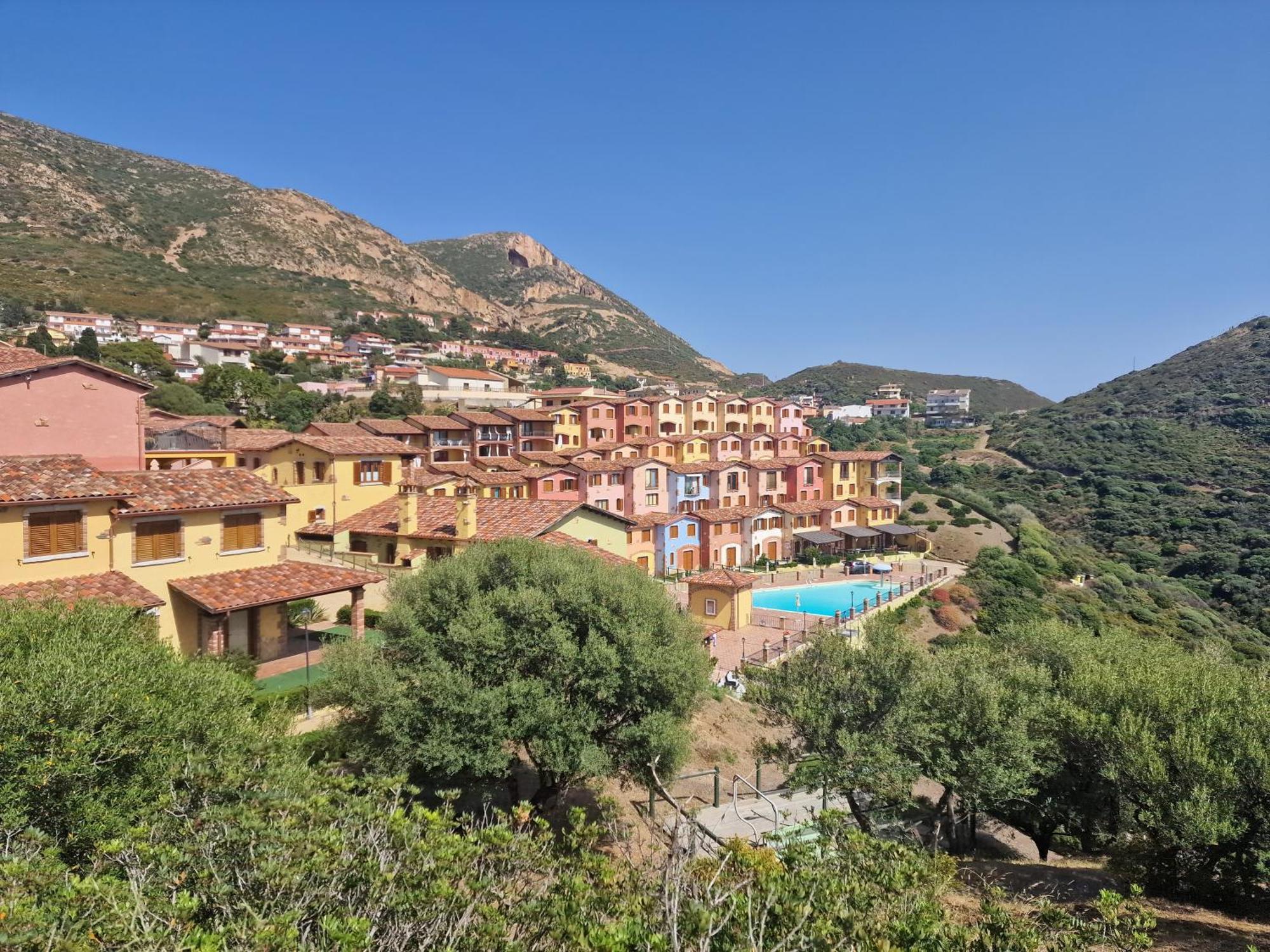 La Perla E Le Conchiglie Tanca Piras Vista Mare Villa Nebida Eksteriør billede