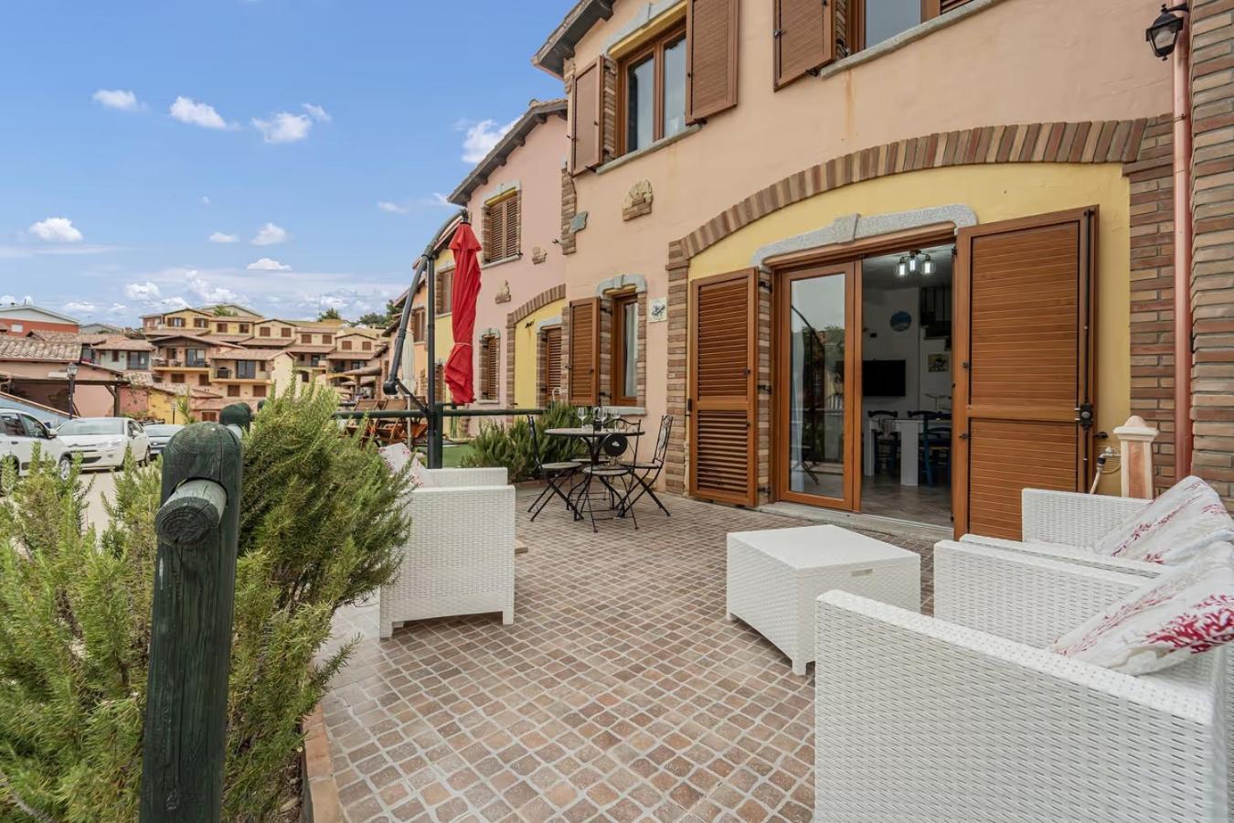 La Perla E Le Conchiglie Tanca Piras Vista Mare Villa Nebida Eksteriør billede